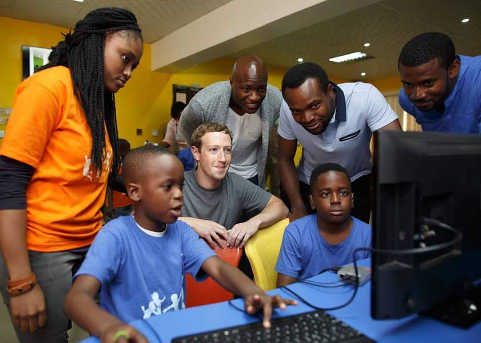 mike Facebook CEO Mark Zuckerberg in Nigeria