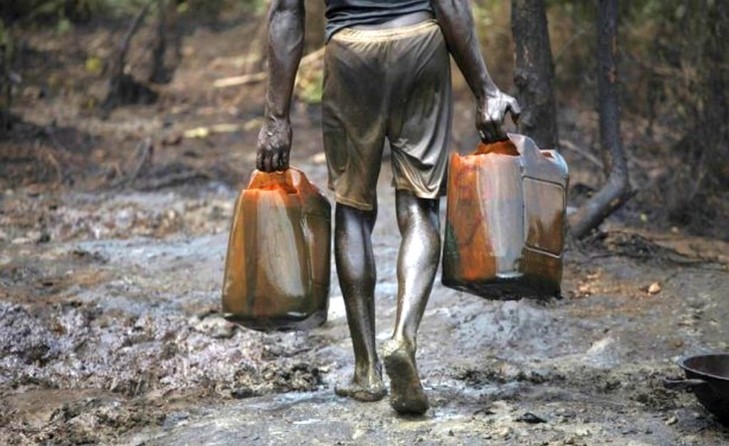 oil vandalisation