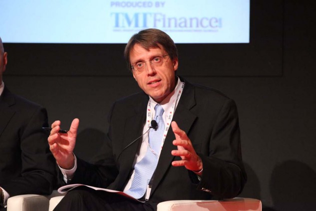 A speaker at TMT Finance held in the Middle East