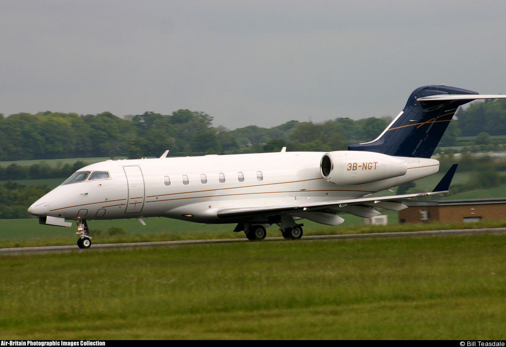 A private Jet owned by Femi Otedola, chairman, Forte Oil