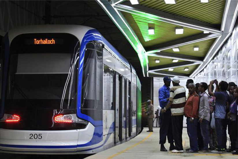 Joyous Africans Take to the Rails, With China’s Help Djibouti electric-train