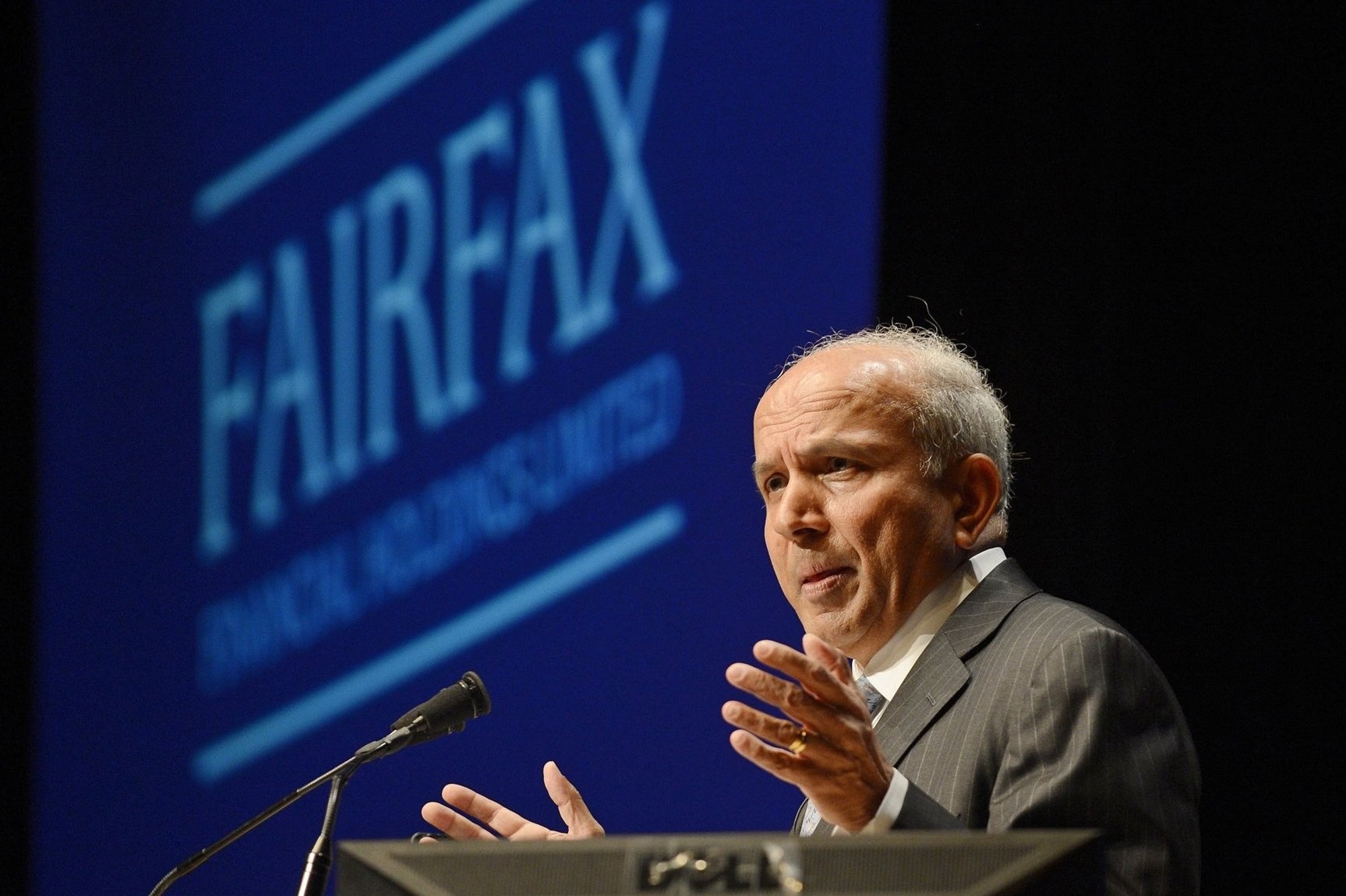 Fairfax Financial Holdings Ltd. Chairman and CEO Watsa