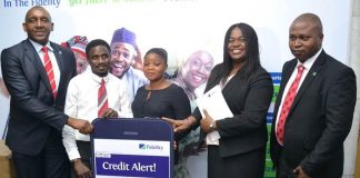 Make-Up Artist Wins N2 million In Fidelity Get Alert in Millions Promo Fidelity Bank
