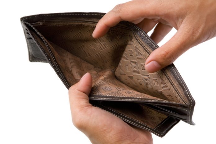 broke