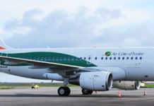 Air Cote d’Ivoire Increases Fleet With First New A320 Aircraft