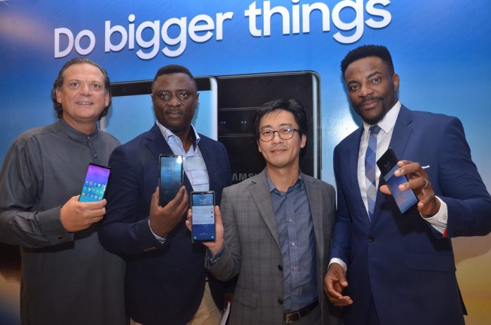 Samsung Launches the Galaxy Note 8 in Nigeria Samsung Launches the Galaxy Note 8 in Nigeria