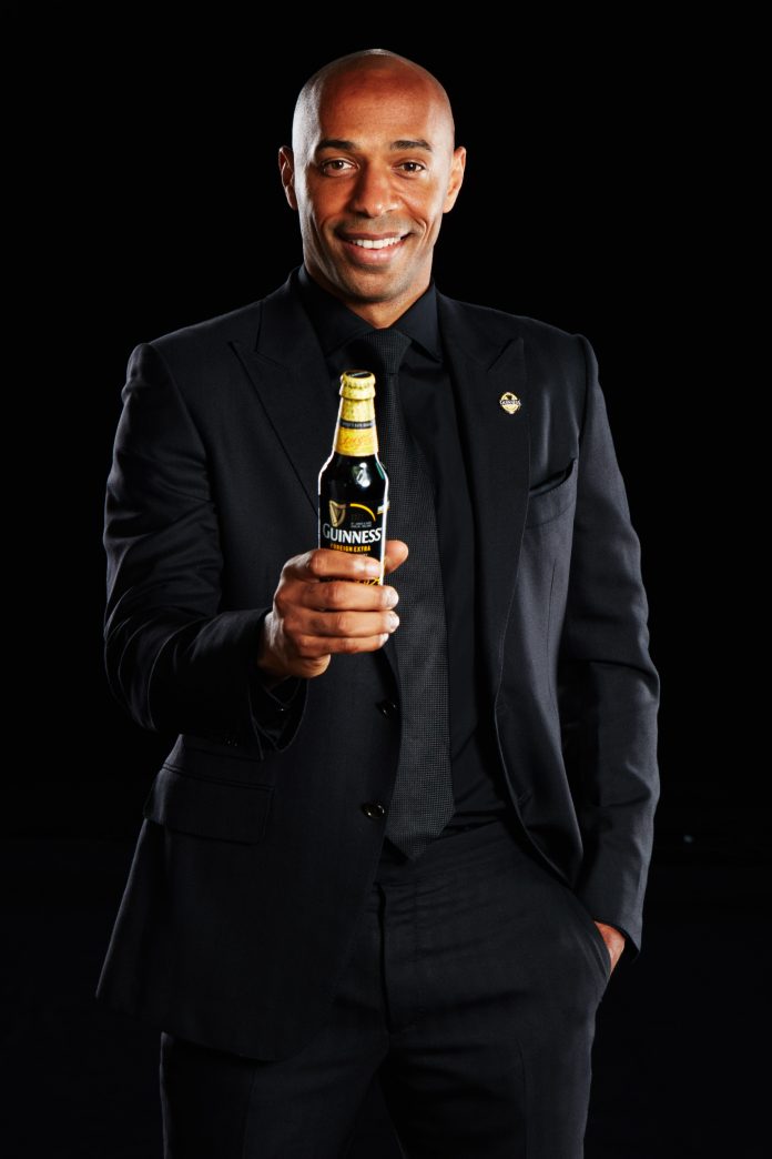 Guiness Announces Exciting New Made of Black Partnership with Thierry Henry Guiness Announces Exciting New Made of Black Partnership with Thierry Henry