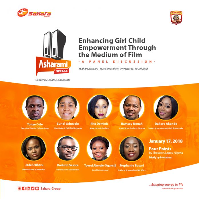 Sahara Group’s #AsharamiSpeaks Debuts with Focus on Girl Child Empowerment