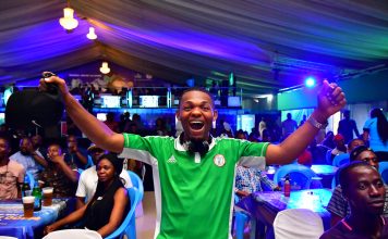 Super Eagles Dome Lights Up With M.I, Small Doctor And DJ Big N