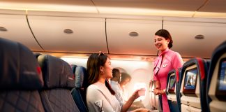 Delta In-flight service
