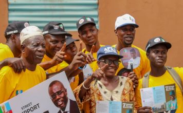 When ‘BOS Your Street’ Stormed Lagos For Sanwo-Olu