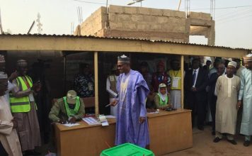 Buhari Votes In Daura, Says I Will Congratulate Myself Muhammadu Buhari