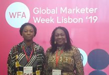 ADVAN Stands With WFA, Supports Global Call For Brands To Hold Platforms To Account Folake Ani-Mumuney and Ediri Ose Ediale; respectively President and Executive Secretary of the Advertisers Association of Nigeria (ADVAN) at the World Federation of Advertisers conference in Lisbon, Portugal.