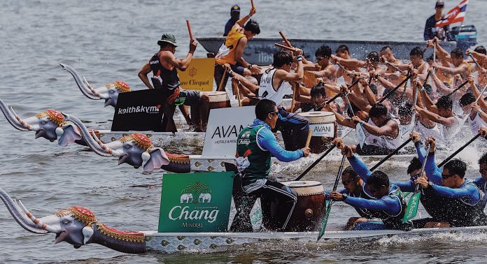 Thailand’s Royal Navy Seals Win the Inaugural King’s Cup Elephant Boat Race & River Festival Thailand’s Royal Navy Seals Win the Inaugural King’s Cup Elephant Boat Race & River Festival