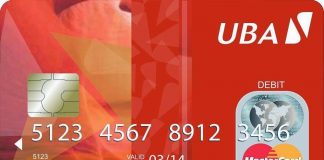 UBA card