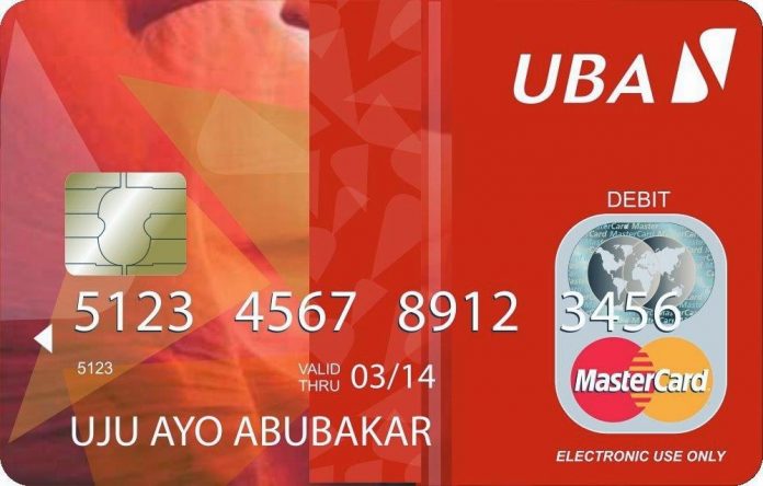 mail-3 UBA card