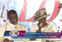 ‘God Gave Me the MFM Vision as a Tenant in One-room Apartment’ – MFM G.O Dr Daniel Olukoya, GO, MFM with his wife Pastor Shade Olukoya