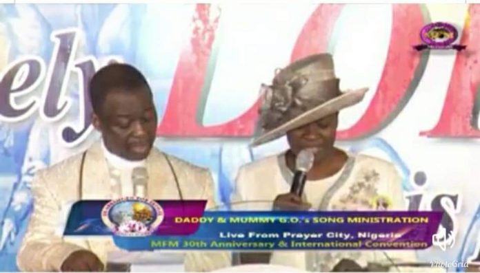 Dr Daniel Olukoya, GO, MFM with his wife Pastor Shade Olukoya Dr Daniel Olukoya, GO, MFM with his wife Pastor Shade Olukoya