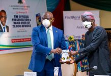 FirstBank Presents 20, 000 Devices To Lagos Students For E-learning