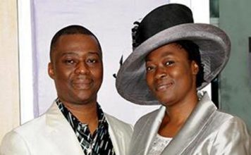 Dr Daniel Olukoya with his wife, Mrs Shade Olukoya